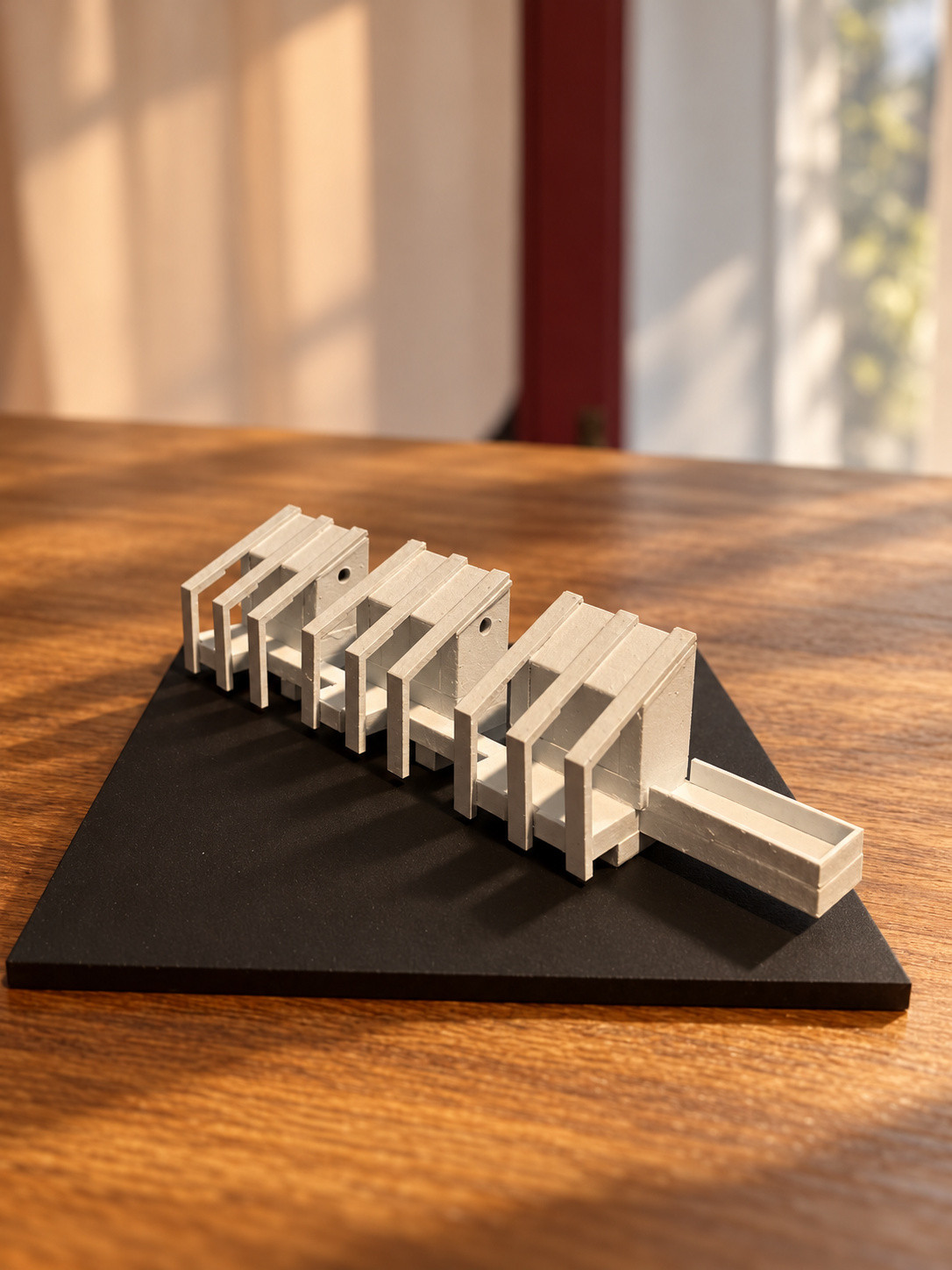 Proceso del modelo — Estudios volumétricos de los edificios.